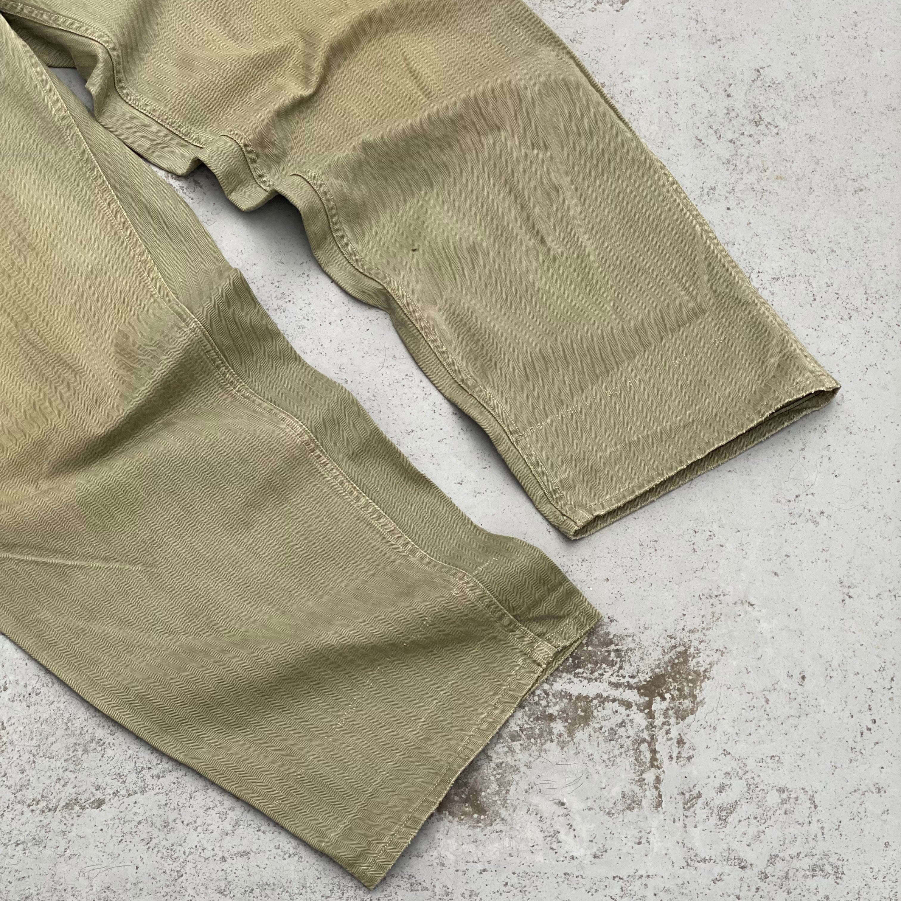表記34】40's USMC P-41 H.B.T Pant | 下北沢SPiKe＆SPiCe