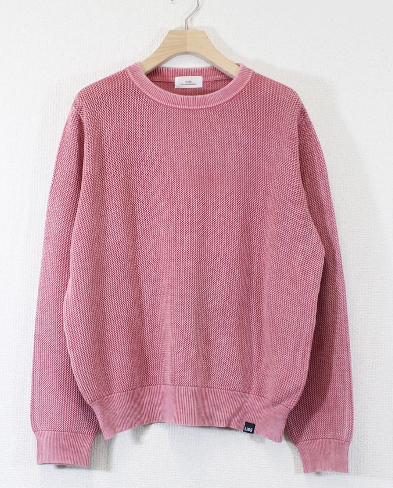 Stone Wash Knit Pink | 武蔵小杉のセレクトショップ【ナクール】-nakool-