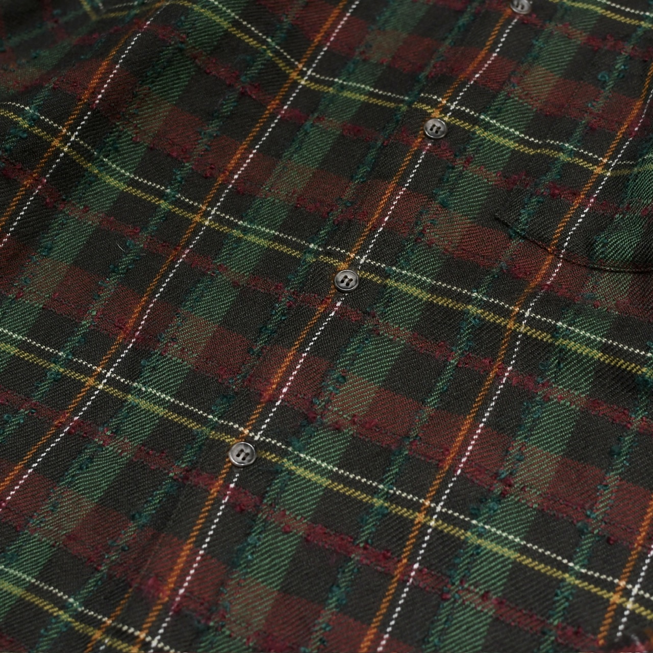 nep design tweed check shirt