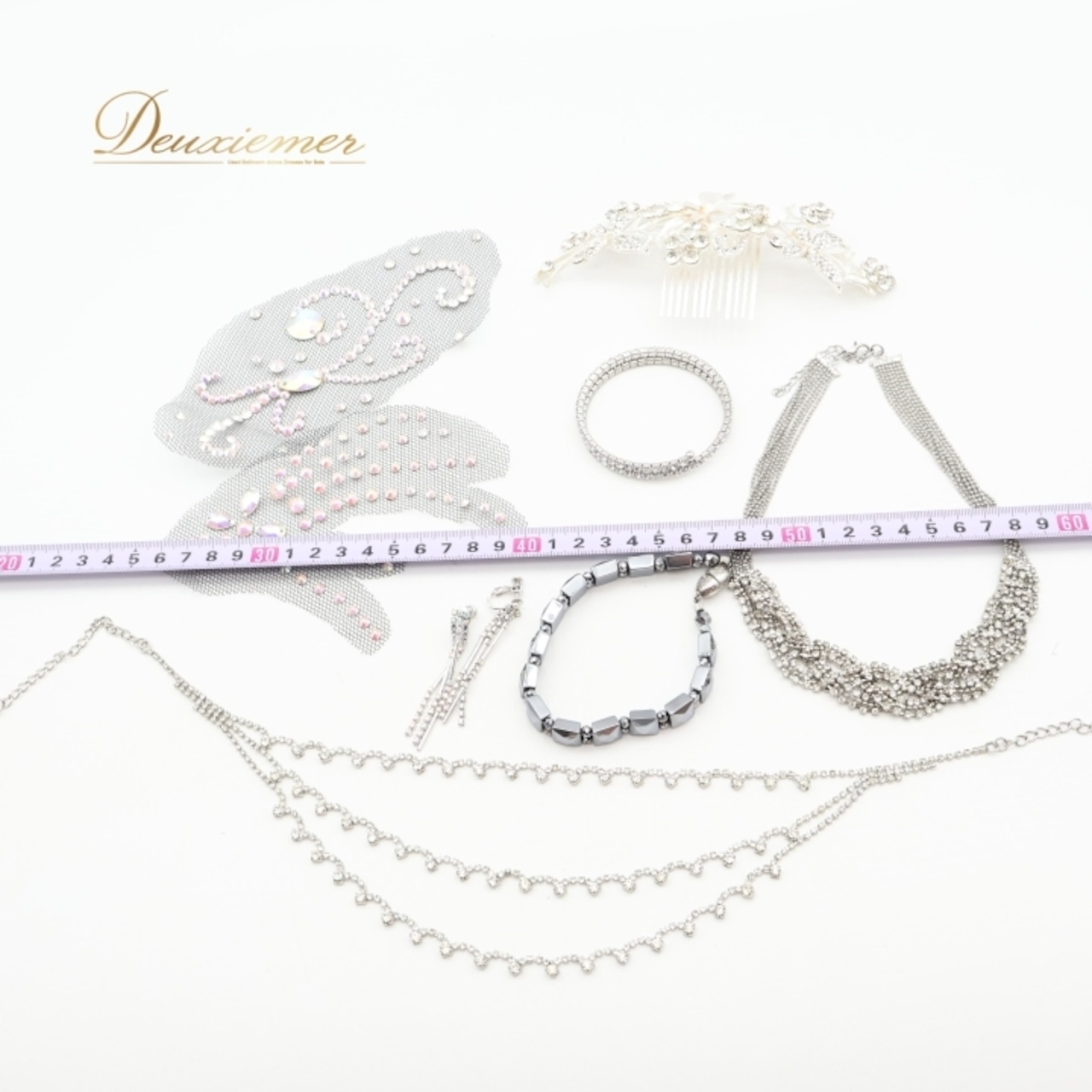 社交ダンス 小物 まとめ売り セット ネックレス 髪飾り ヘアオーナメント イヤリング アクセサリー ダンス パーティ 発表会 デモ 競技 ダンス シルバー 装飾 髪飾り シルバー系 デモ用 小物 アクセサリーセット フォーマル 競技用 髪飾りセット ヘアアクセサリー おしゃれ シルバーアクセサリー