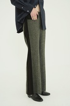 CLANE CORDUROY PANEL MELANGE PANTS