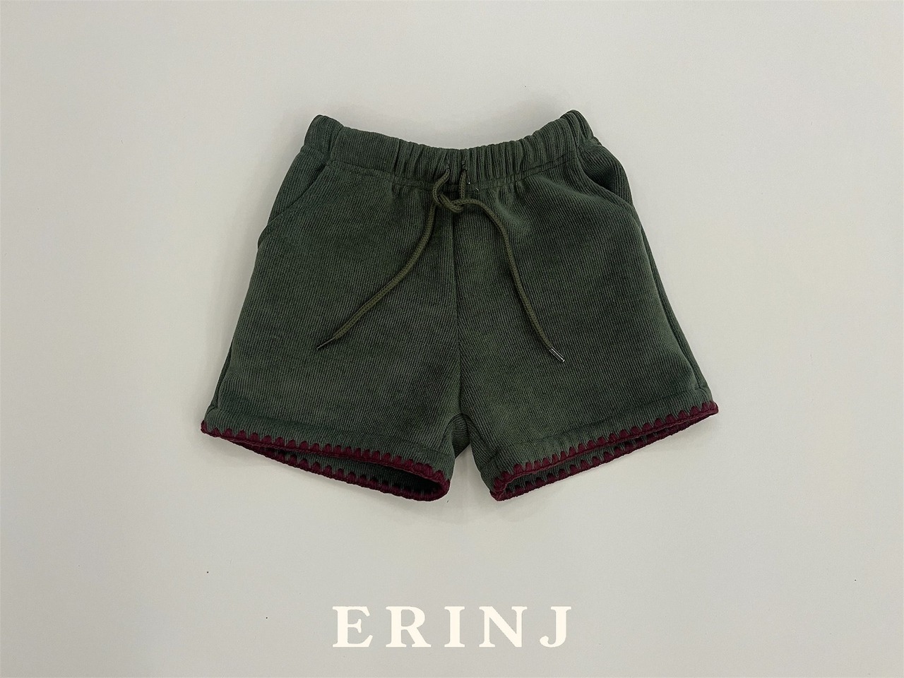 ERIN J［取寄］clam mellow half pants 26winter