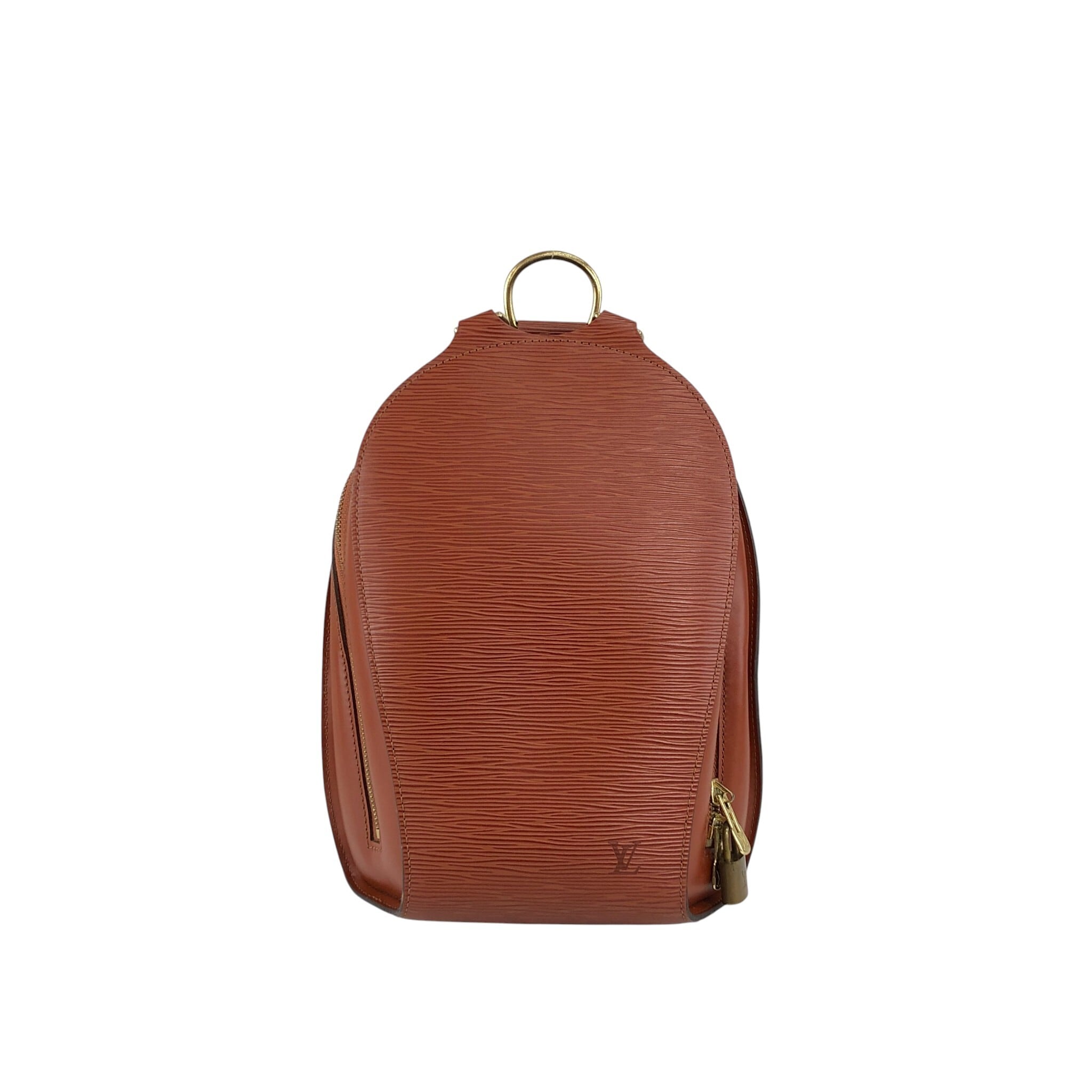 LOUIS VUITTON エピ マビヨンリュックサック　ブラウン茶色 Louis Vuitton エピ マビヨン ブラウン 美品】ルイヴィトン エピ
