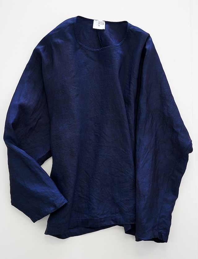 aulico : LONG SLEEVE TEE SHIRT / NAVY