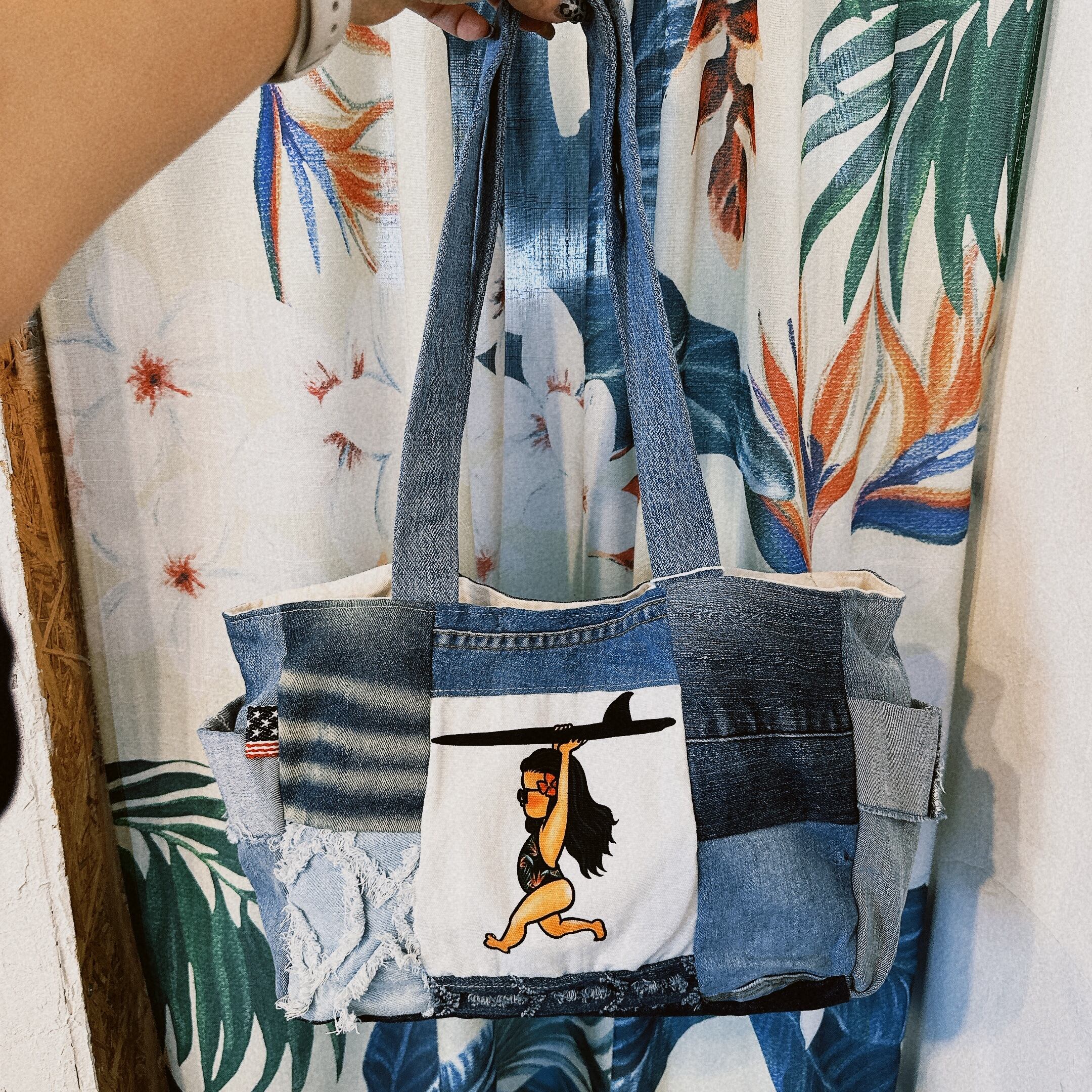 ハンドメイドパッチワークバッグB