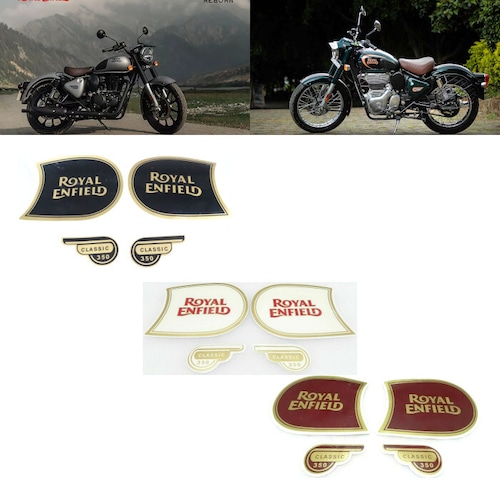 ステッカー デカール タンク用 ロイヤルエンフィールド Royal Enfield クラシック Classic 350