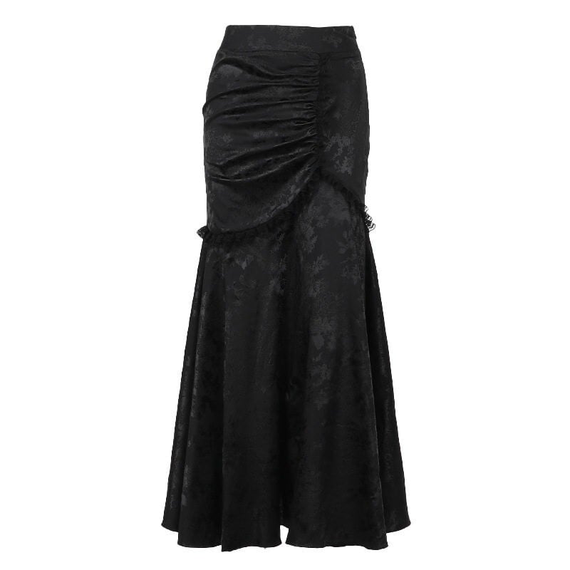 Jacquard mermaid skirt r0165