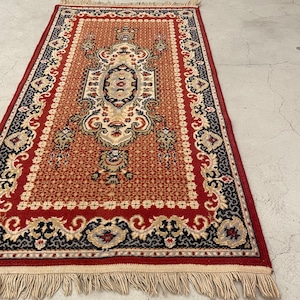 パイルWOOL  ITALY rug /(1500×800㎜フリンジ含まず50㎜×2)