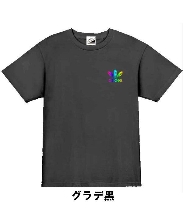 NIKdas/半袖XL～3XL］グラデーションカラーナイダスTシャツ 面白い