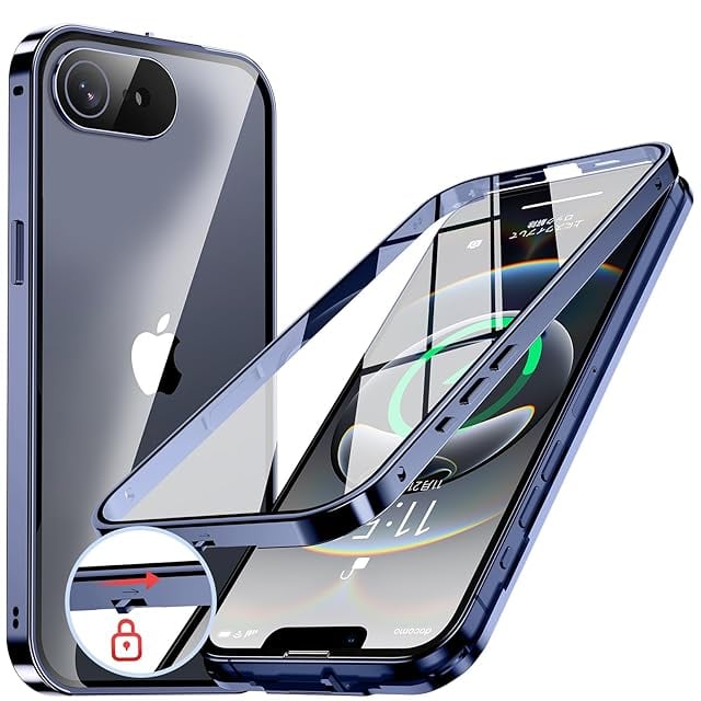 NIANGUO【ロック機能付き・自動ポップアップボタン】 iPhone16e 用