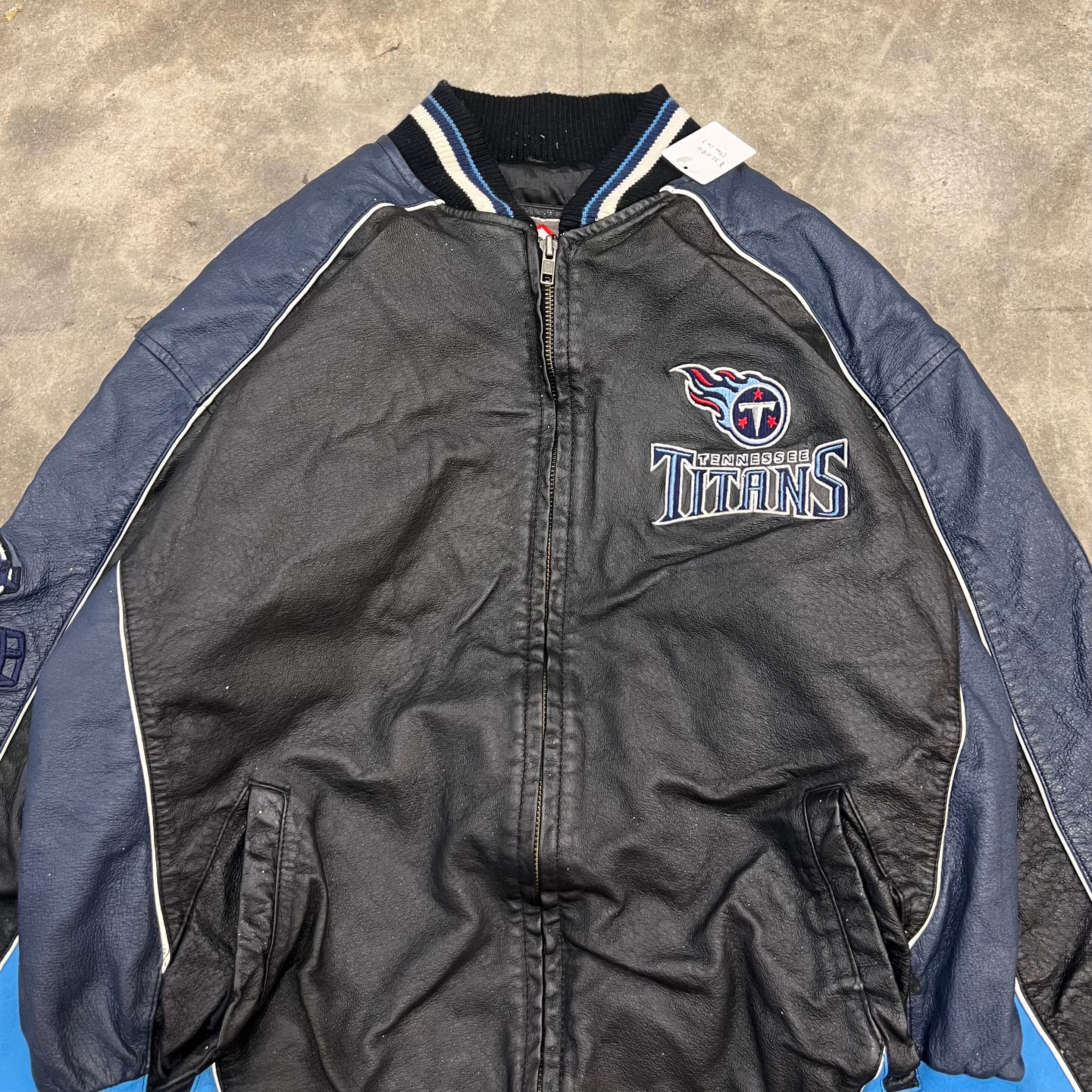 NFL TENNESSEE TITANS / テネシータイタンズ】レザージャケット | 古着 