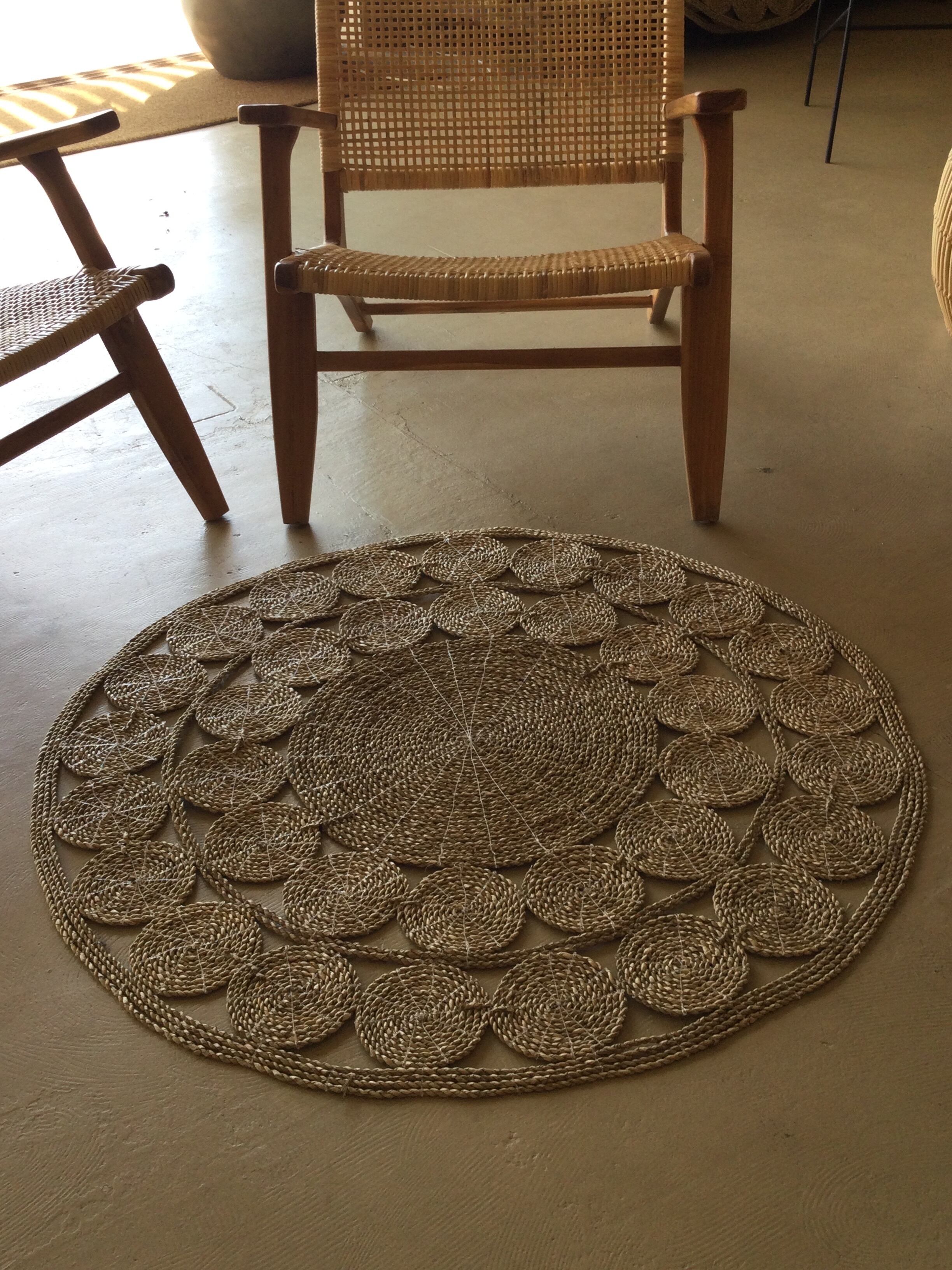 ラウンドカーペット 100センチ