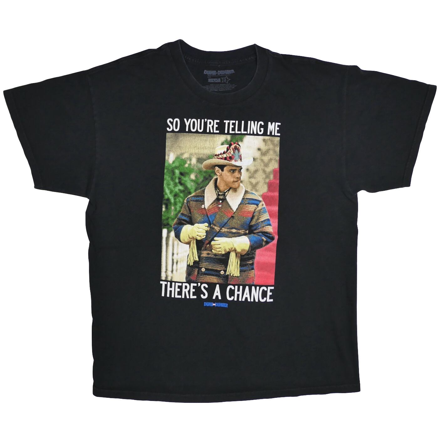USED【L】Movie Dumb and Dumber ジムキャリーはMr.ダマー Tee / ©2015