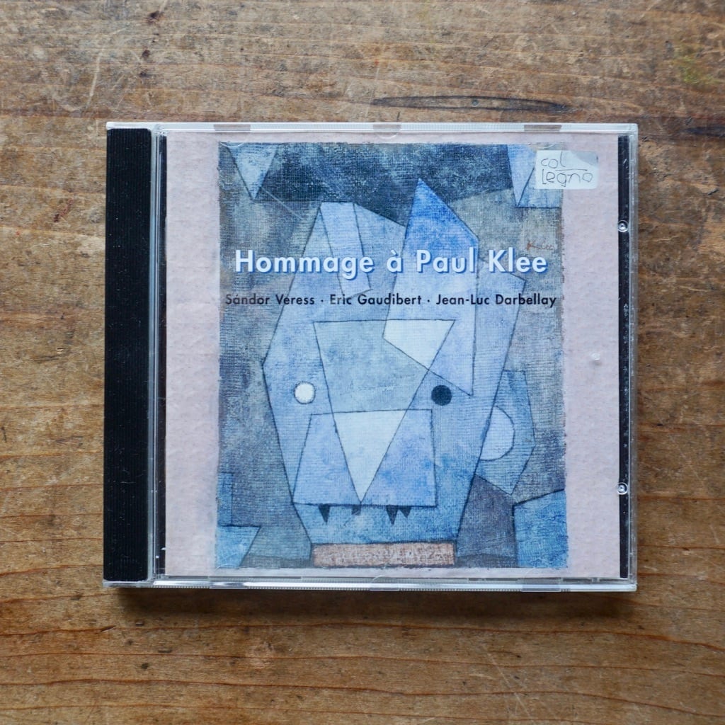 【CD　中古】パウル・クレーへのオマージュ　Hommage à Paul Klee　2005　[310194320]