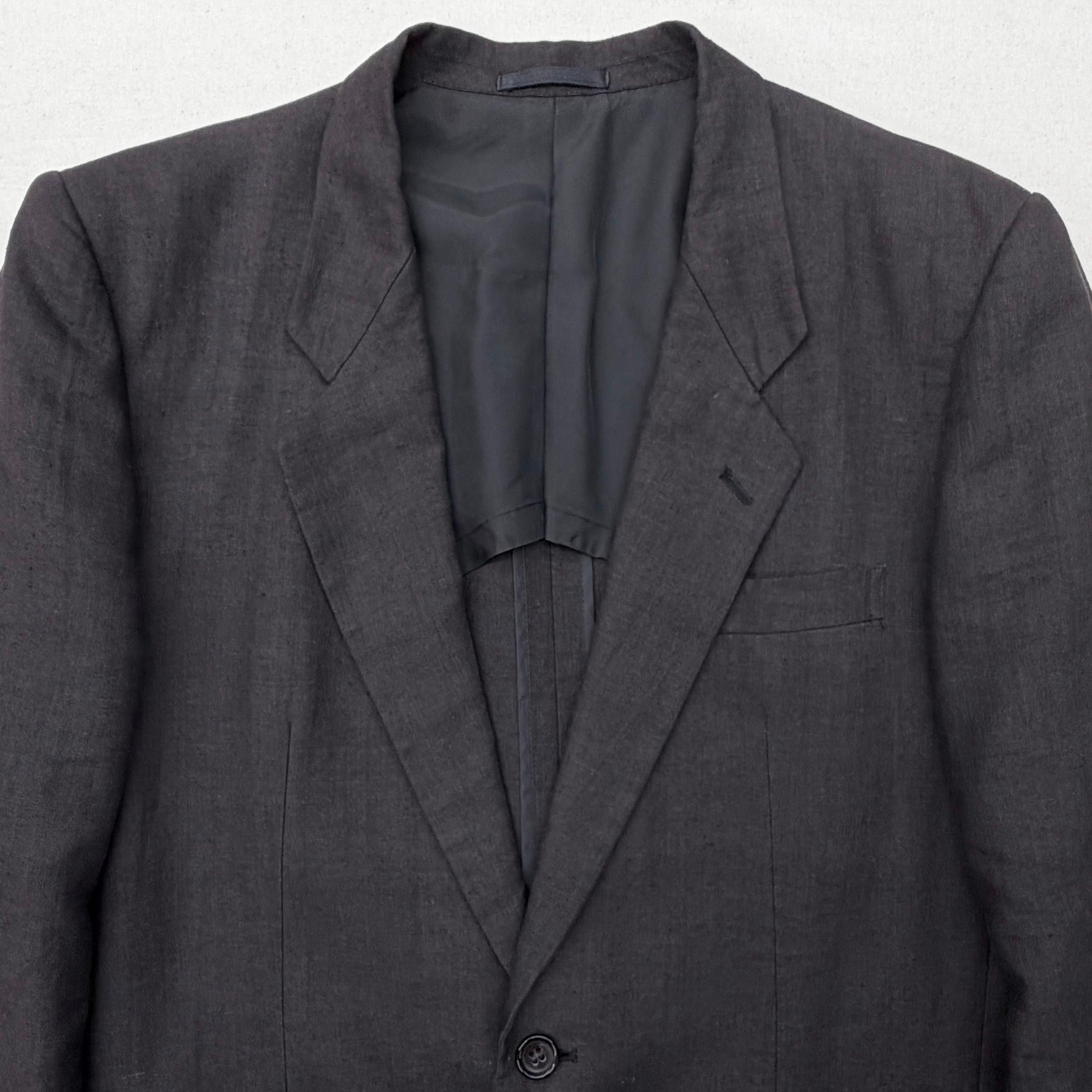 Comme des Garçons HOMME】80s リネンセットアップ コムデギャルソン