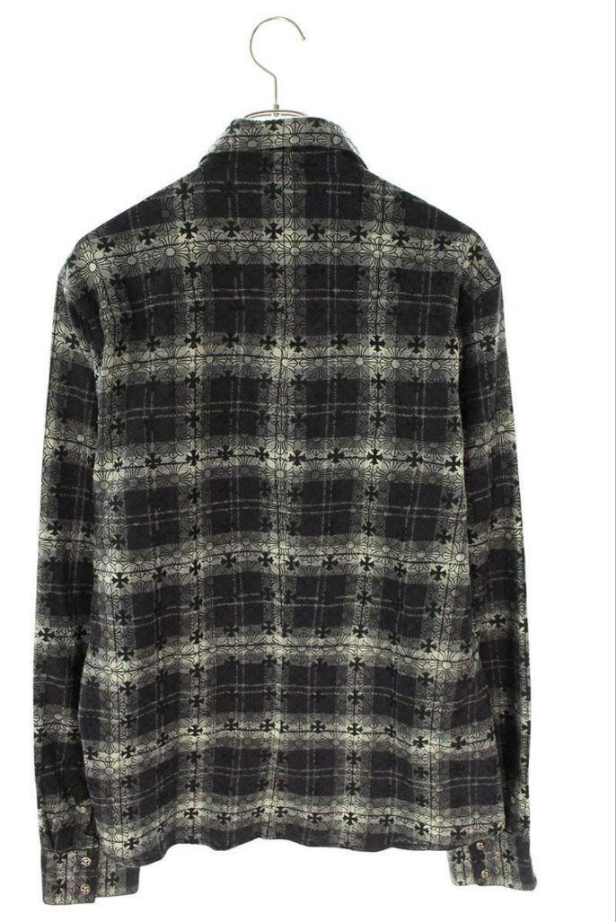 CHROME HEARTS クロムハーツ 長袖シャツ LOOSEENDS LS CHECK ルーズ