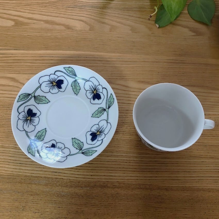 ロールストランド シルビア Rorstrand Sylvia ティーカップ＆ソーサー