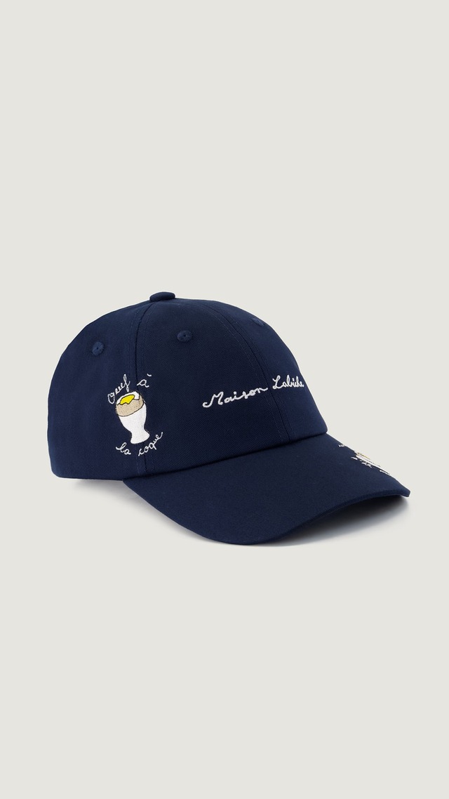 MAISON LABICHE -"Petit déjeuner" beaumont cap- :Twill midnight blue,