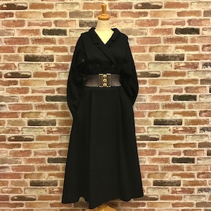 Black Wool One-piece