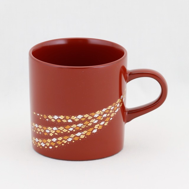 1100-1-B  輪島塗　珈琲カップ／小華沈金／うるみ塗