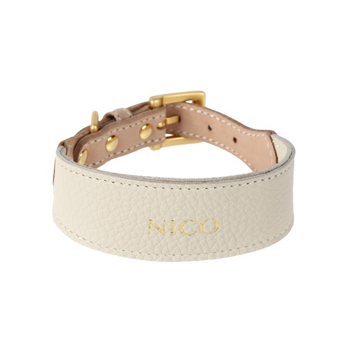 イタリアンレザーカラー　SSサイズ