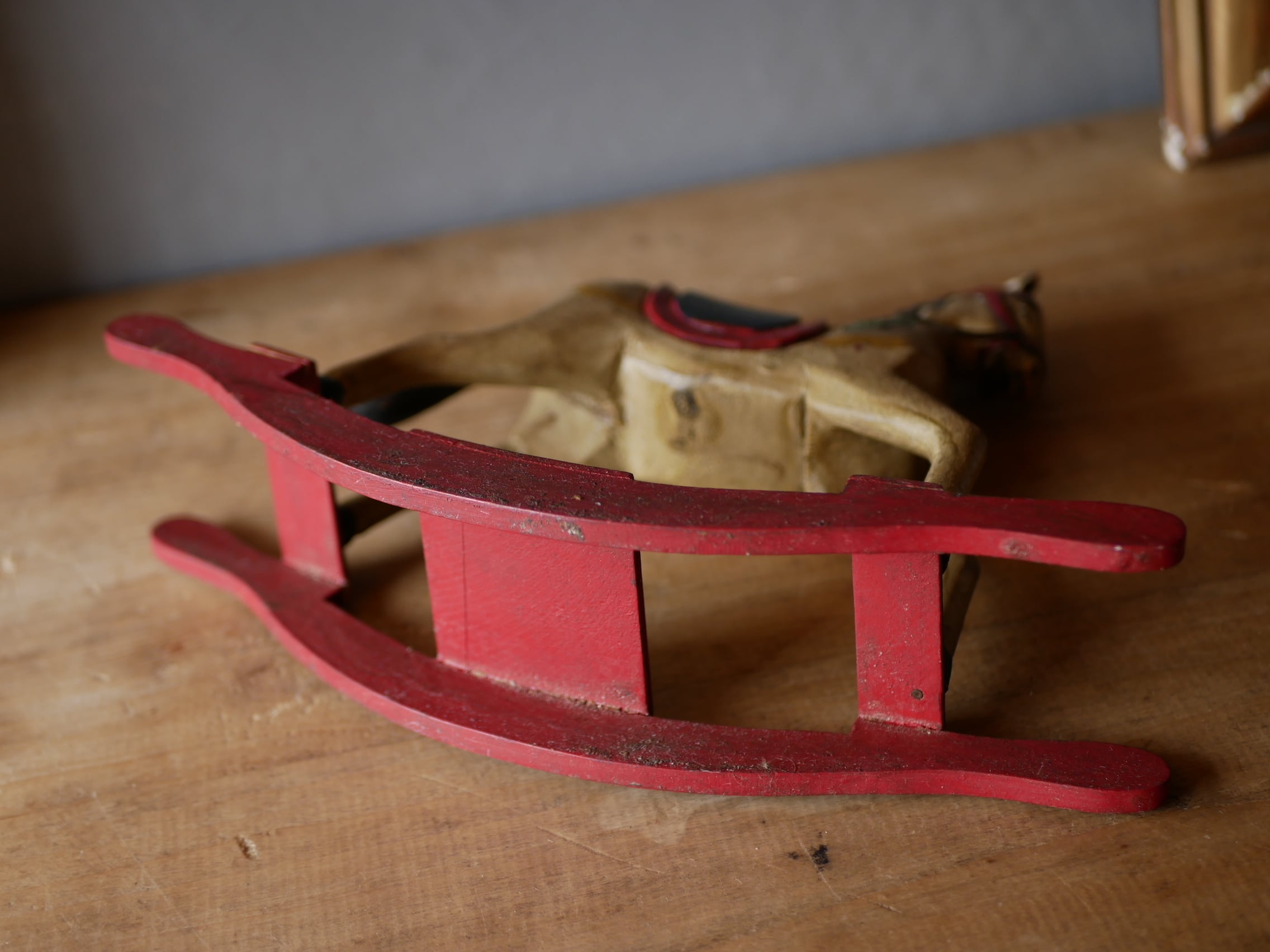 古い 木の おもちゃ 三輪車 戦前戦後 古道具 アンティーク ブロカント 大正〜昭和初期の 三輪車 古道具坂田さん的 古道具 アンティーク