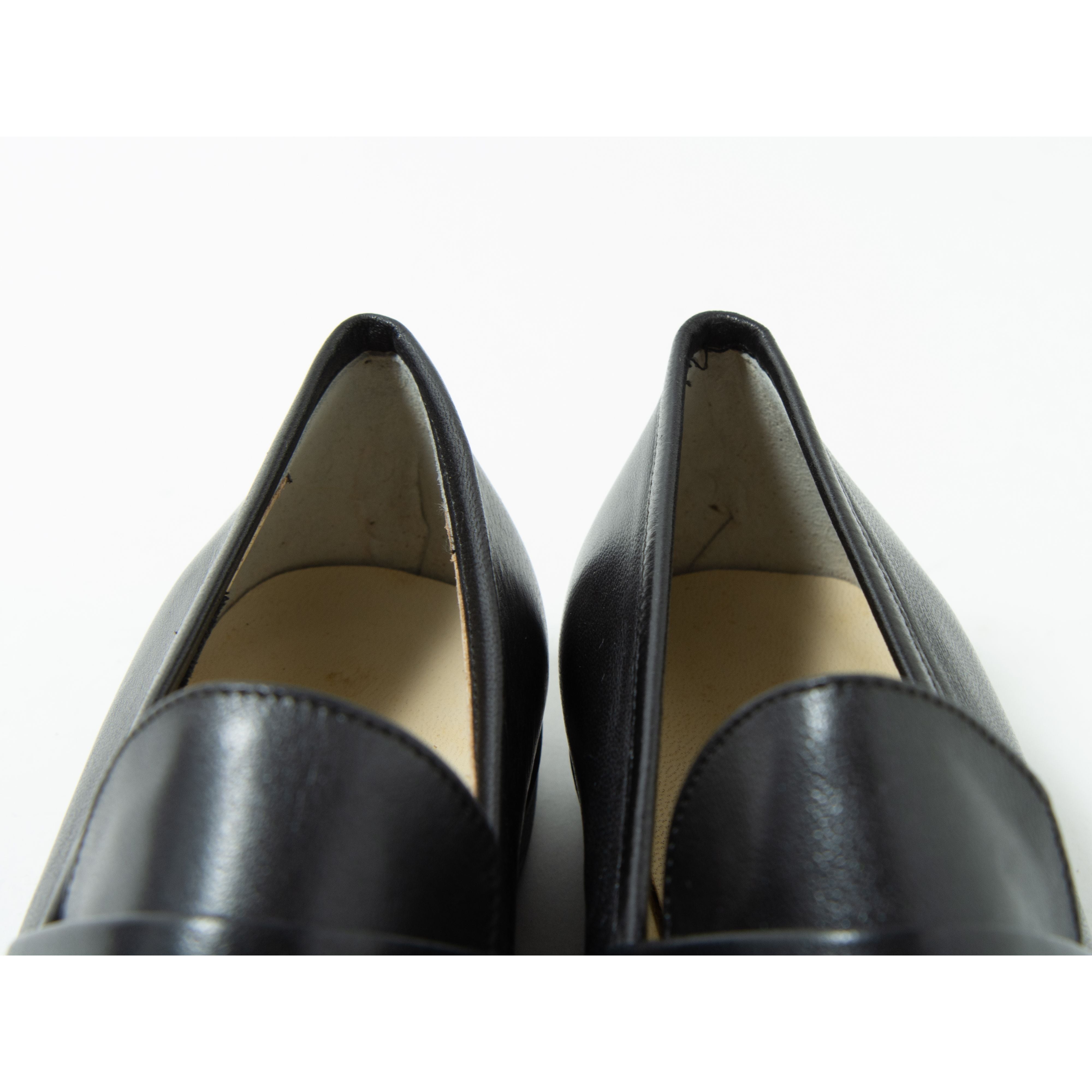 【BALLY】Made in Italy Drina leather loafers 34 1/2(バリー イタリア製 レザーローファー )10b