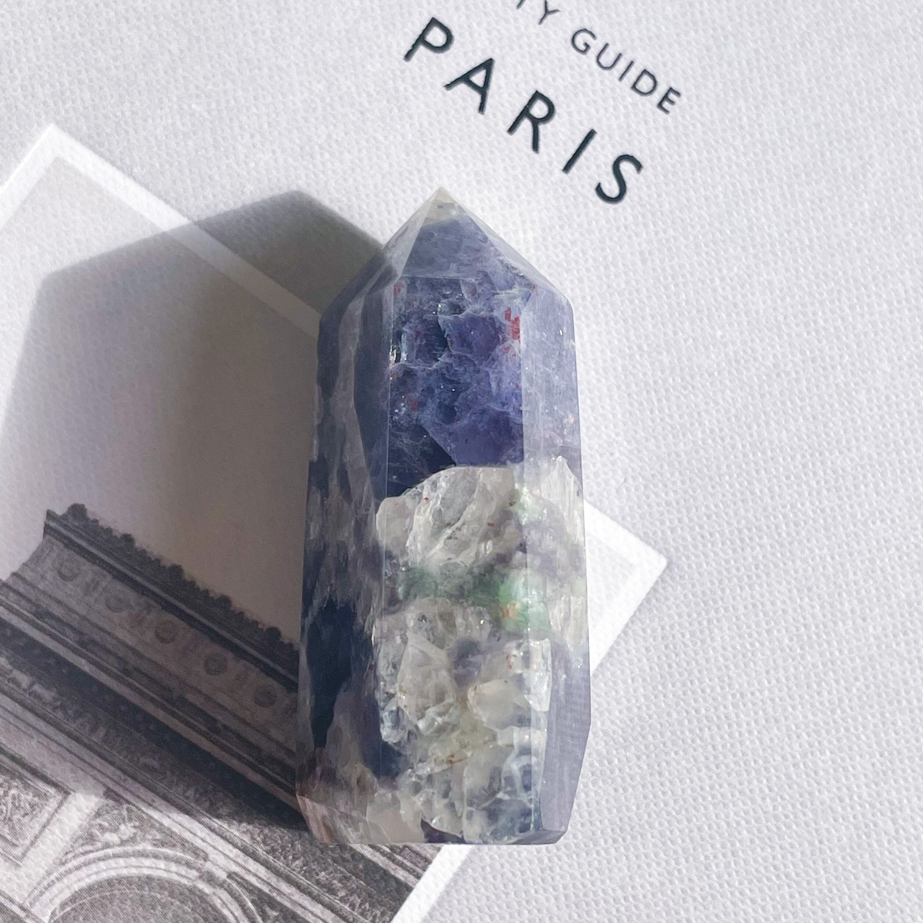 Mica Iolite in Quartz 1✧ マイカ アイオライト | FLUXY - 天然石と