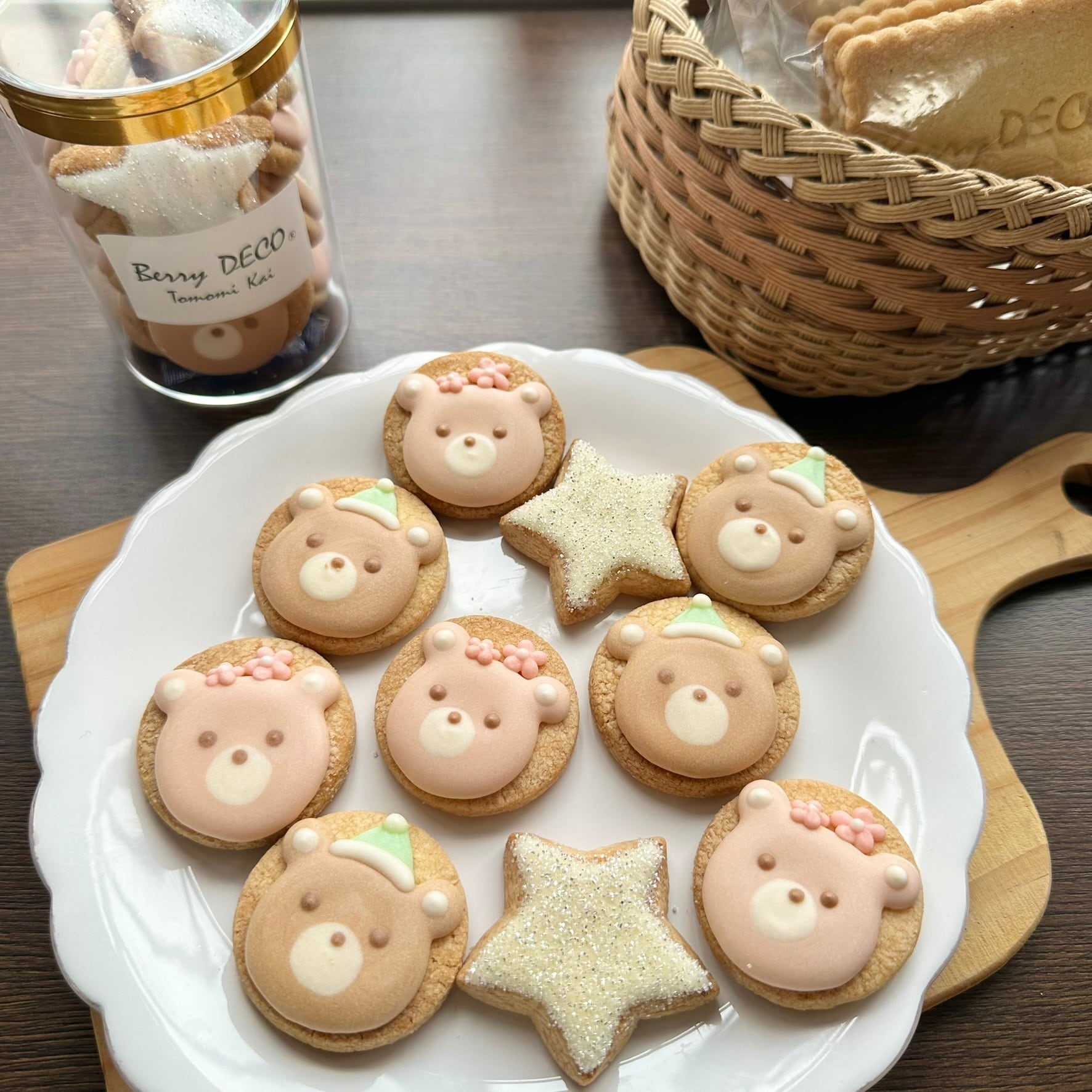 クマちゃんサブレ | アイシングクッキー Berry DECO