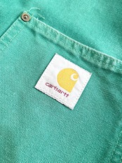 90s carhartt "Cactus Green" CHORE COAT Size M程