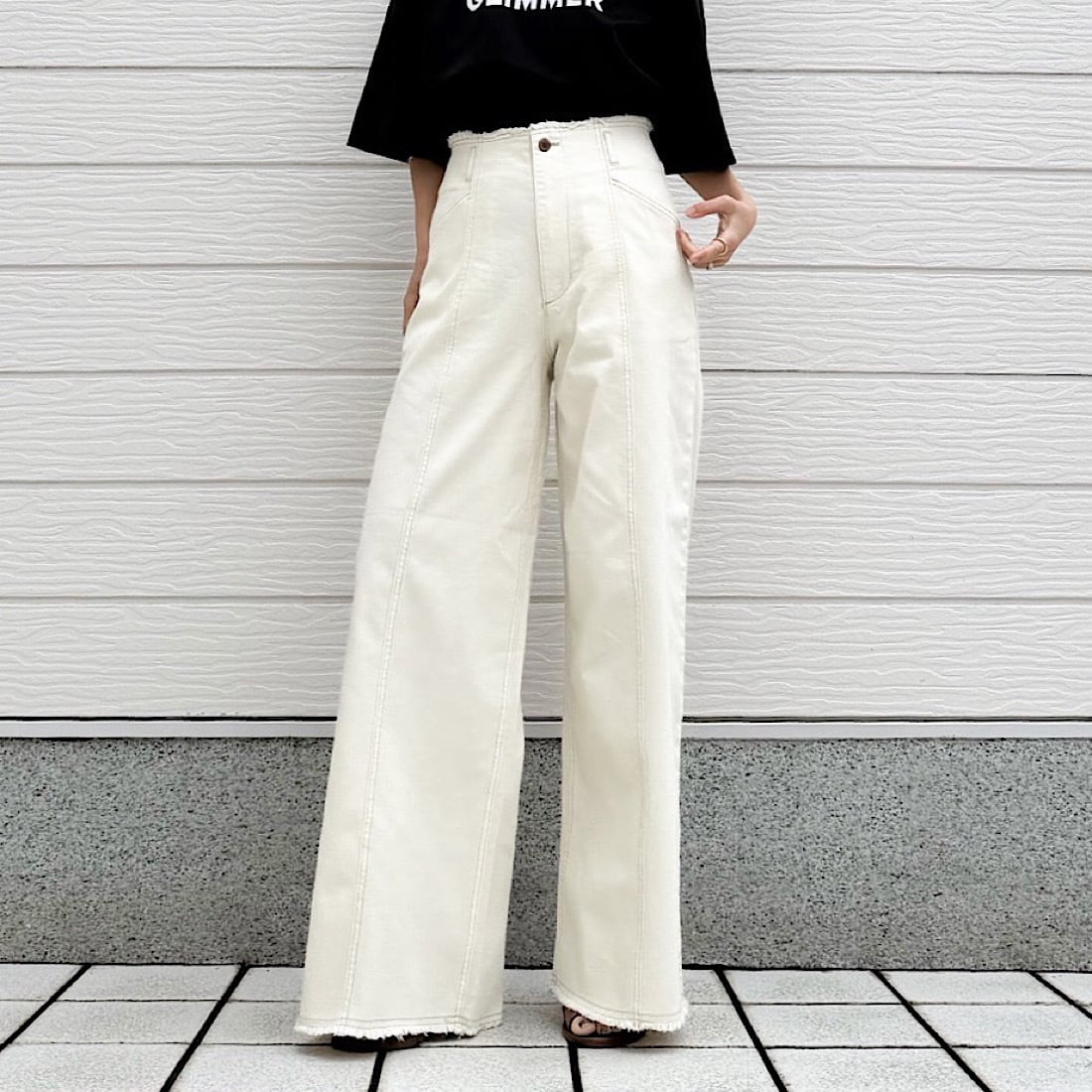 ストレッチデニムパンツ