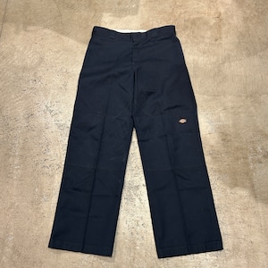 DICKIES DOUBLE KNEE COTTON WORK PANT NAVY