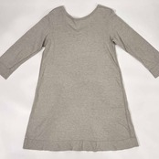 45rpm フォーティーファイブ アールピーエム 7分袖 チュニック ワンピース 2/グレー レディース