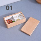 ジュエリーボックス 木製 蓋付き アクセサリー 収納 ギフトボックス 小物入れ