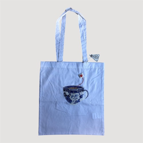 R&D.M.Co-/OLDMAN'S TAILOR オールドマンズテーラー B.W. MILK TEE TOTE BAG white #8266a