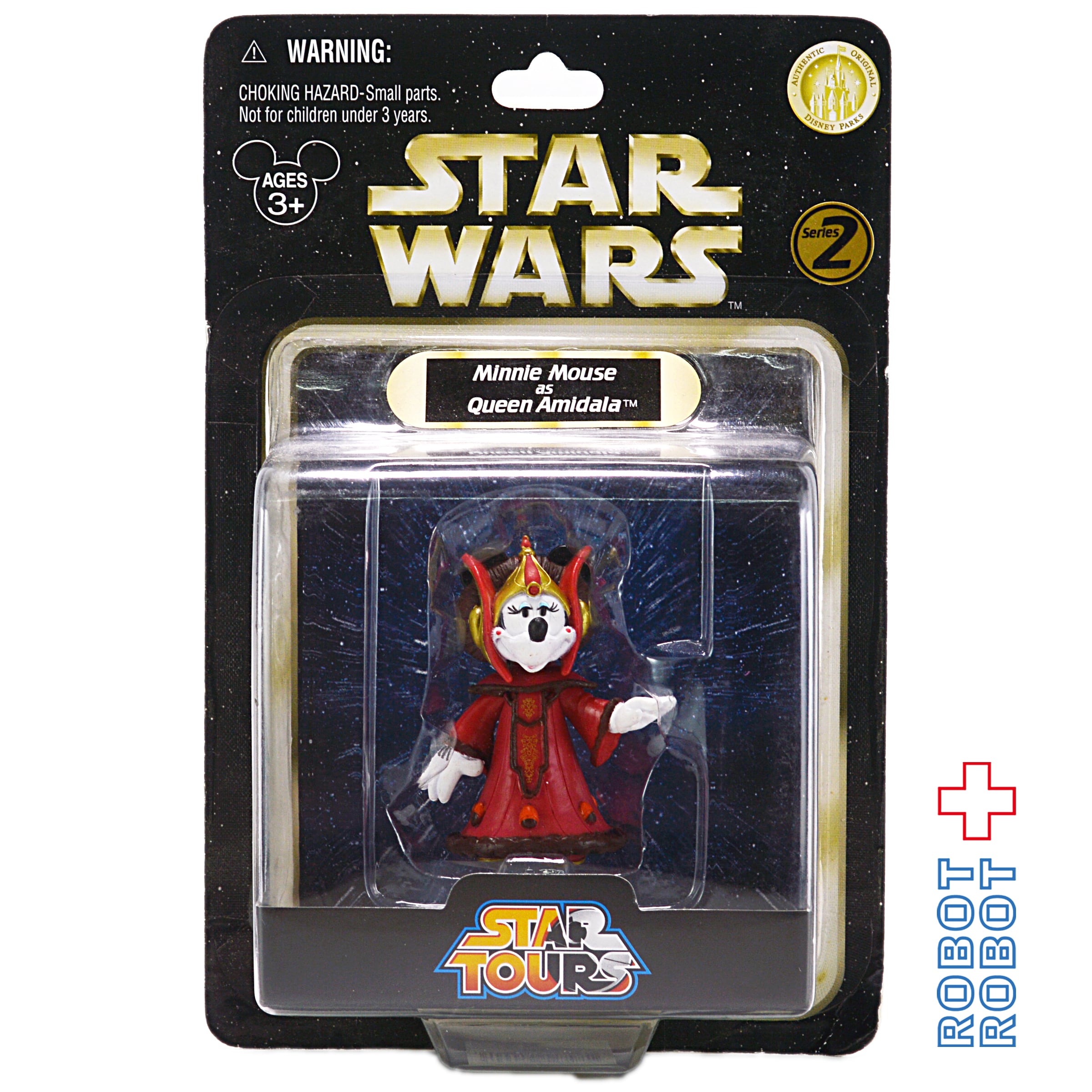 ディズニー スターウォーズ スターツアーズ ミニー マウス パドメアミダラ スター・ウォーズスターツアーズ シリーズ2 ミニーマウス as クイーン