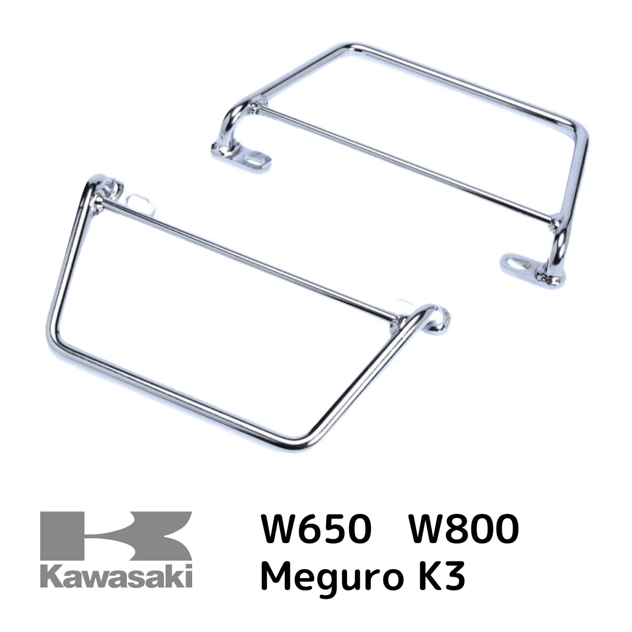 カワサキ W650 W800 MEGURO K3用ブラケット 左右セット Klickfix対応