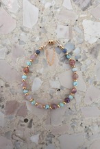 Coral × Pink Epidote × Larimar