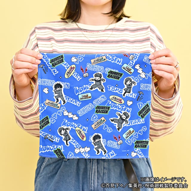 呪術廻戦 ビィズニィズ ハンドタオル（虎杖・伏黒・釘崎