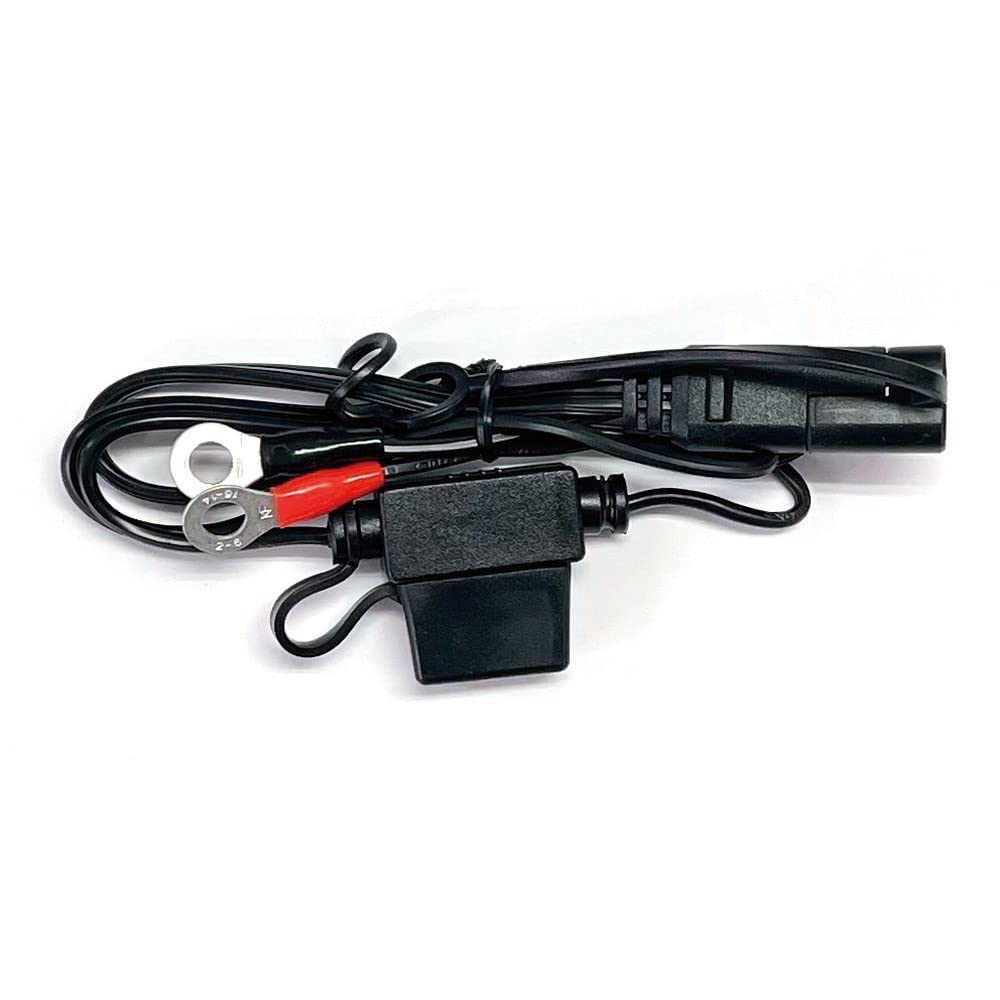 数量限定】メルテック(meltec) バイク用 バッテリー接続コード (丸端子