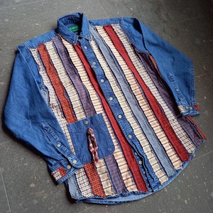 デザインデニムシャツ used [103077]