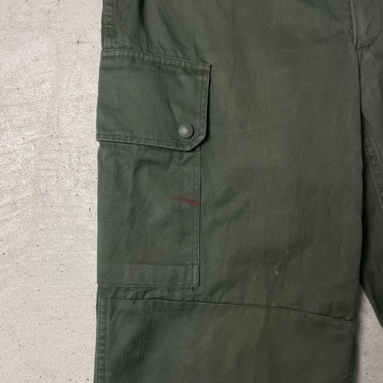 フランス軍 HBT アビエイターカーゴパンツ メンズW32相当 古着