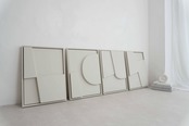 Edith Beurskens Quartet #6.3 - 53x38 cm Shadow White