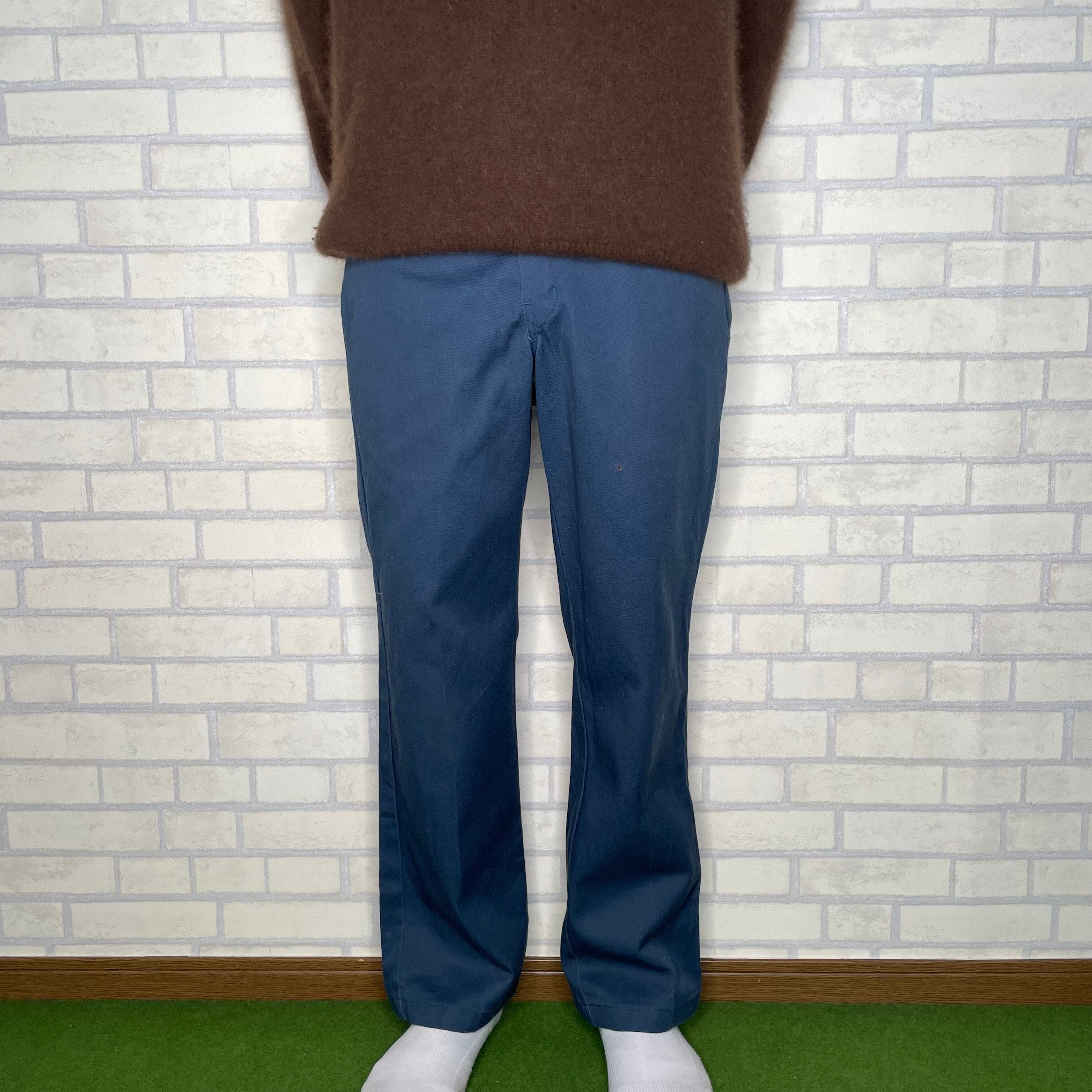 Dickies 874 ワークパンツ ブルー W38 L30 デッドストック - www ...