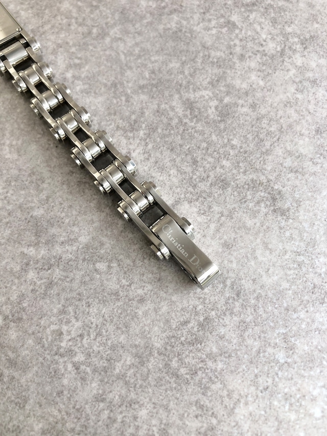 Christian Dior クリスチャン ディオール 腕時計 シルバー ステンレススチール D104-100 vintage ヴィンテージ オールド swu6vp