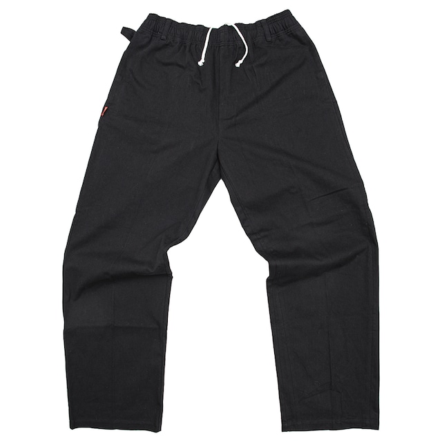 FLUTTER " The Holiday - Comfy fit- Cotton Twill Easy Pants " BLACK