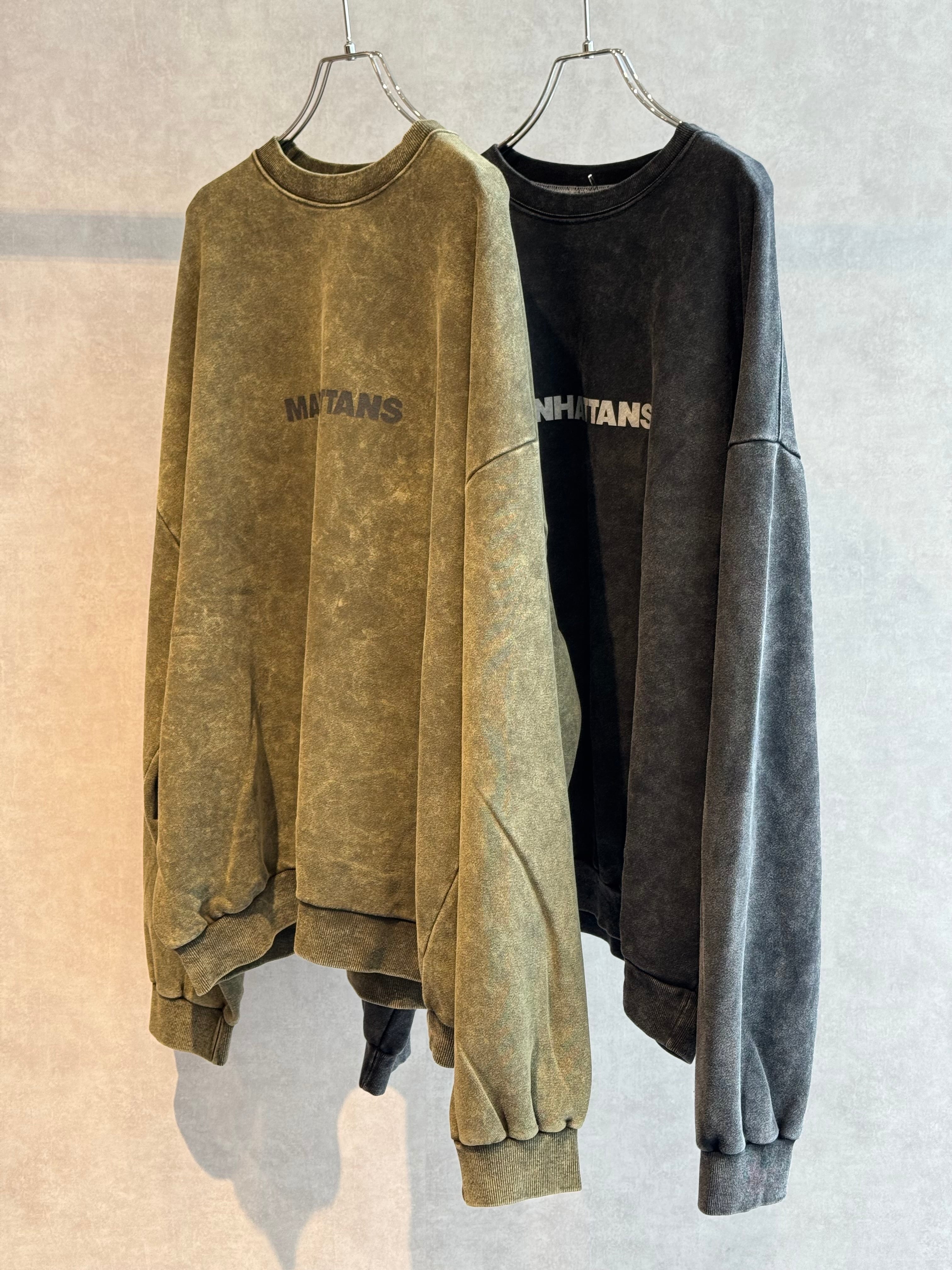 "MANHATTANS"sweat pullover