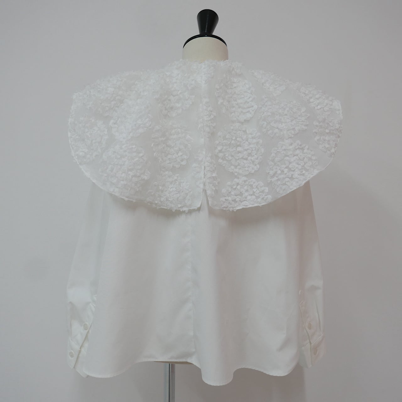 年末 値下げ LINKABLE リンカブル プードルブラウス 白 新品 プードル