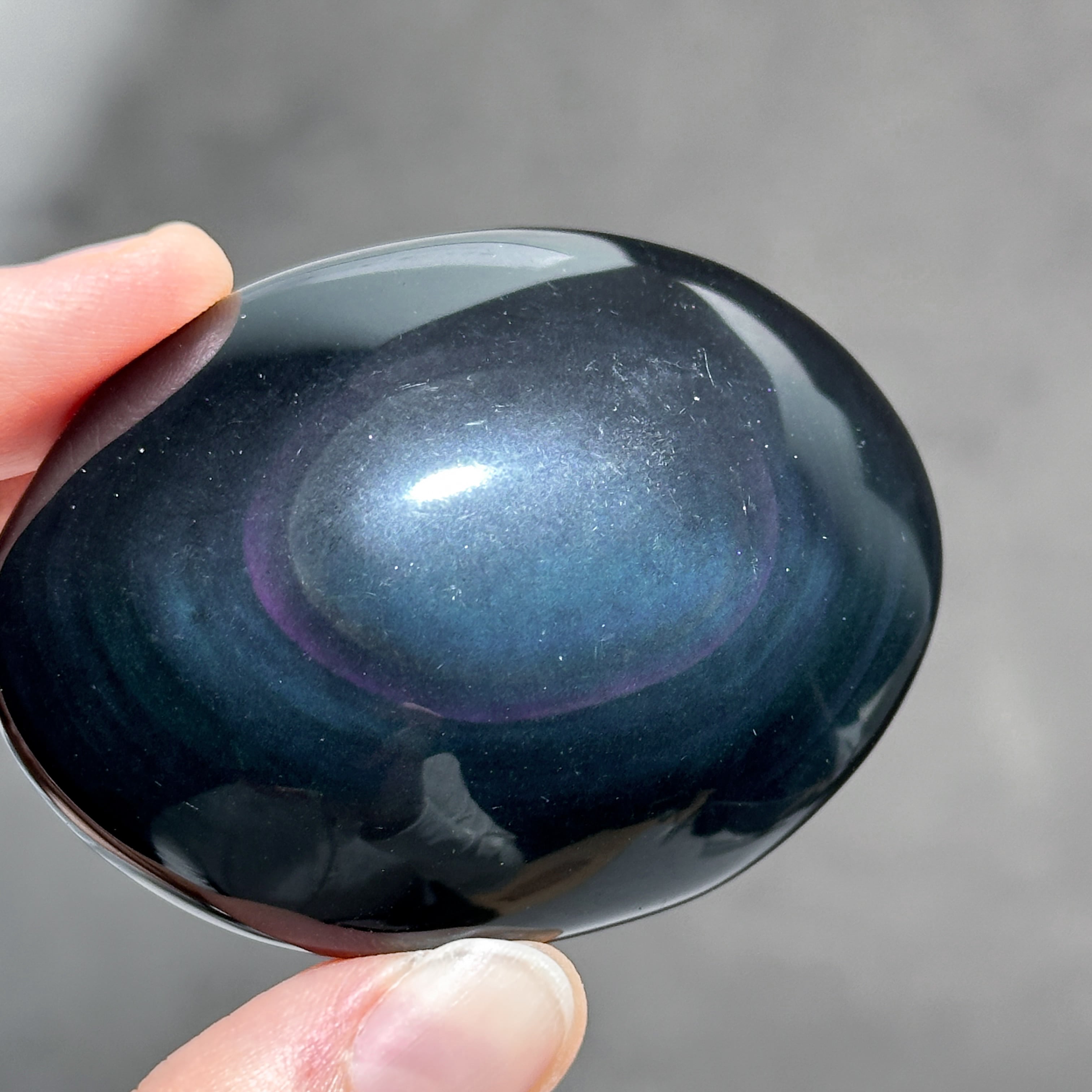 レインボーオブシディアン パーム41◇ Rainbow obsidian ◇天然石