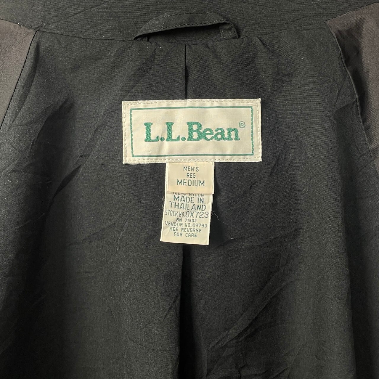 90年代 L.L.Bean エルエルビーン ポリエステルシェル ステンカラー